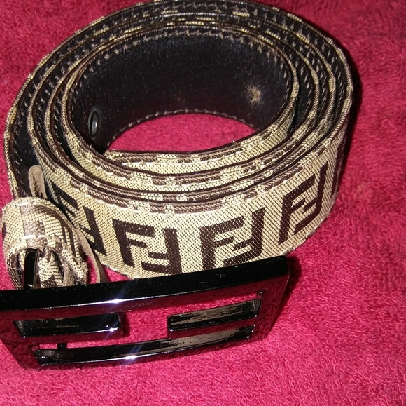 fendi cloth belt